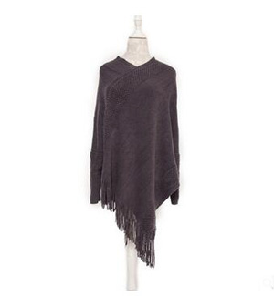 Monochrome sets imitation cashmere cape scarf wholesale