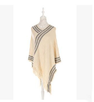 Eight head imitation cashmere cape shawl scarf wholesale