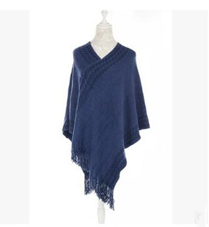 Eight head imitation cashmere cape shawl scarf wholesale