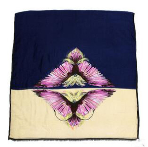 Color matching eagle printing suet wool scarves wholesale