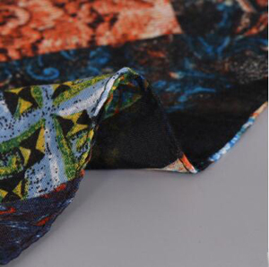 Ink painting female tassel scarf wholesale