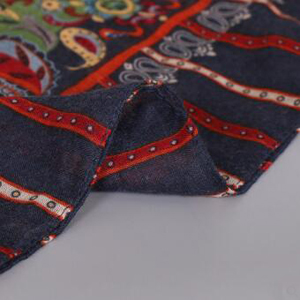 Factory direct sale tassel scarf cashew nuts scarf wholesale