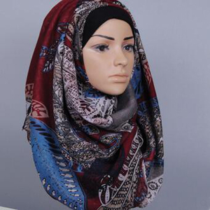 Cashew flower encryption voile scarf wholesale