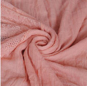 Cotton lace hollow-out female scarf wholesale