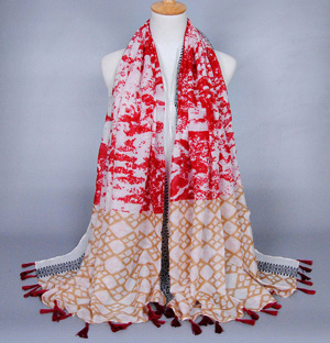 Plain viscose scarf wholesale