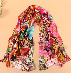 Wholesale silk scarf shanghai