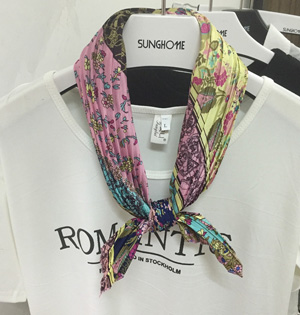 Polka dot scarves wholesale