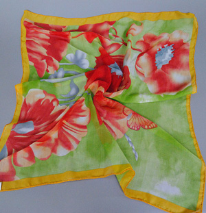 Chiffon head scarf square