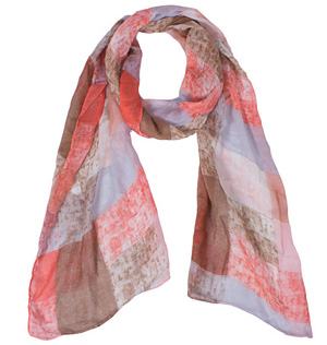 Plaid viscose scarf wholesale