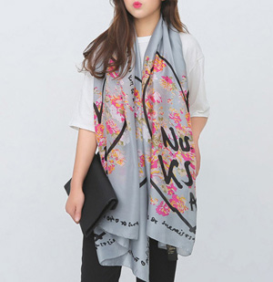 Silk shawls scarves