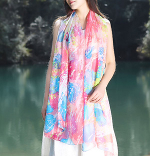 Shanghai silk scarf wholesale