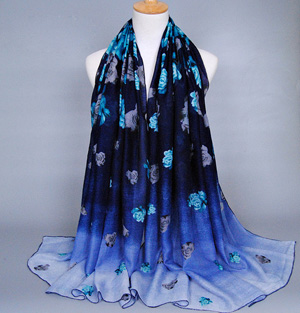 Floral shawl for sale
