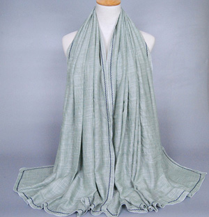 Cotton winter scarves