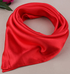 Silk small square scarf