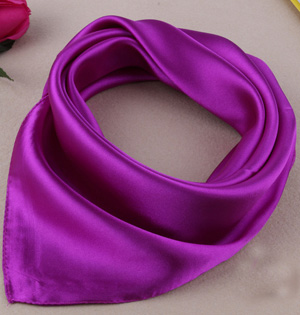 Silk small square scarf