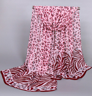 Wholesale knitted scarves leopard