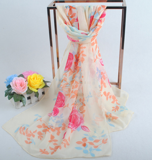 Nylon chiffon scarves