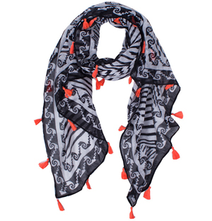 Cotton vintage scarf