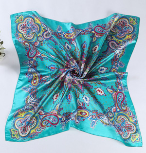 Womens silk neck scarves