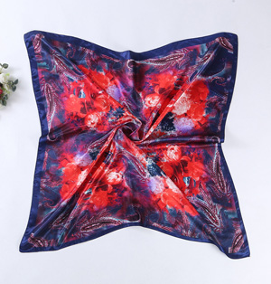 Silk scarves digital printing