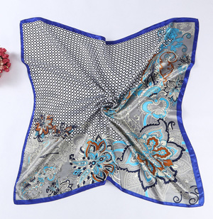 Wholesale plaid sillk scarf