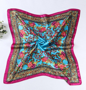 Small square scarves for women