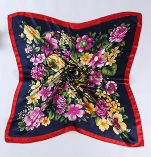 Square scarf for woman