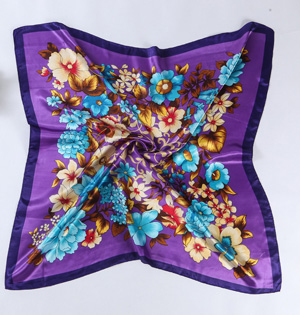 Square scarf for woman