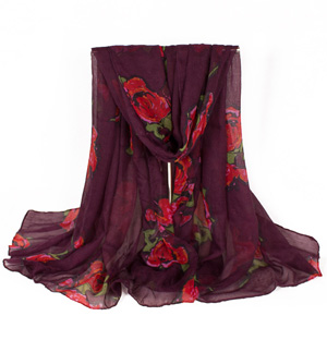 Silk scarf india