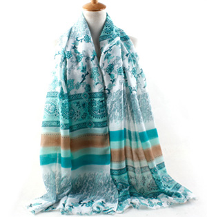 Handmade cotton scarves