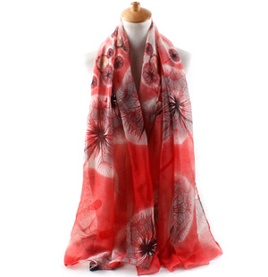 100 percent viscose scarves