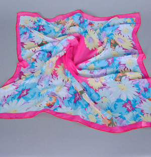 Wholesale chiffon square scarfs