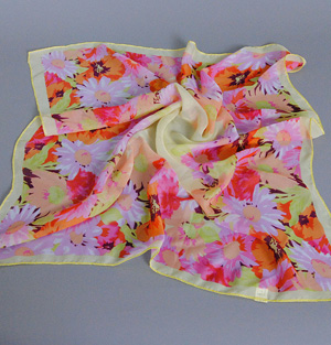 Wholesale chiffon square scarfs