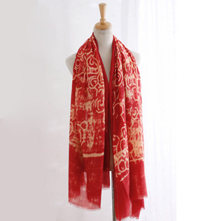 Cotton scarf knitting pattern