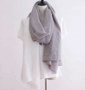 Linen cotton scarf for sale