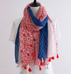 Viscose silk scarf for sale