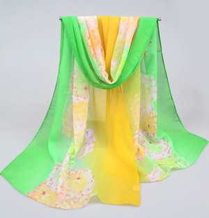 Wholesale silk scarf chiffon