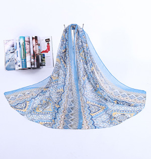 Wholesale graffiti printed scarf