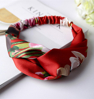 Silk head scarfs