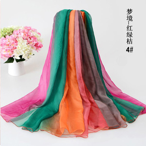 rainbow beach scarves
