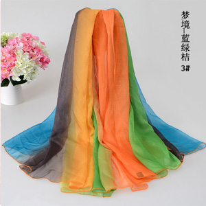 rainbow beach scarves