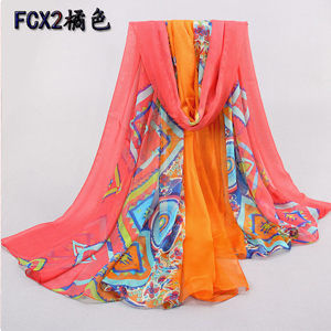 Summer beach scarves