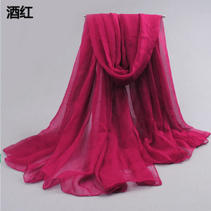 Wholesale Summer pure color Women beach scarves