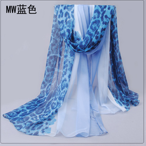 Wholesale leopard print beach scarves
