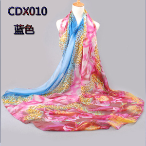 Wholesale rose and fritillary women beach scarves