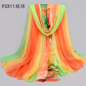 Wholesale rainbow women beach scarves