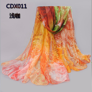 Wholesale peacock beach scarves