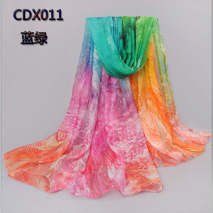 Wholesale peacock beach scarves