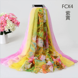 Wholesale new colorful women beach scarves