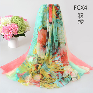 Wholesale new colorful women beach scarves